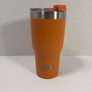 Greens Steel Beast 20oz Tumbler Orange Stainless Steel Vacuum Insulated Cup